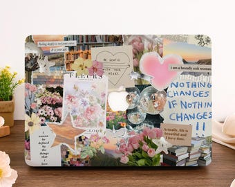 Scrapbook Macbook Hard Protective Case Life is Beautiful Fit MacBook Pro 16 15 14 13 Macbook Air 15 13 MacBook Retina 15 13 12 Apple Laptop
