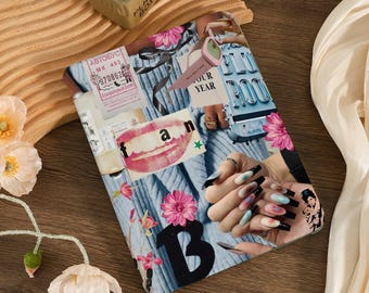 Scrapbook Gothic iPad Case,iPad Air 4/5 iPad 10 10.9" 2022 iPad Pro 13'' 12.9" 11" 10.9" 10.2" 9.7'' 8.3 inch iPad Mini 7 Case iPad Cover