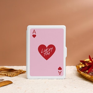 Étui pour Kindle Lucky You Ace Card, étui personnalisé pour Kindle Paperwhite 1/2/3/4, étui pour Kindle Paperwhite 6,8 pour Kindle 10th 11th, étui pour Kindle 2022 tendance