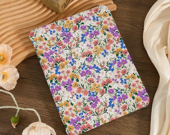 Bloemen bloemen iPad Case Cover voor iPad Air 4/5 iPad 10 10,9" 2022 iPad Pro 12,9" 11" 10,9" 10,2" 9,7 inch iPad mini 6 iPad 2021 2020 Case