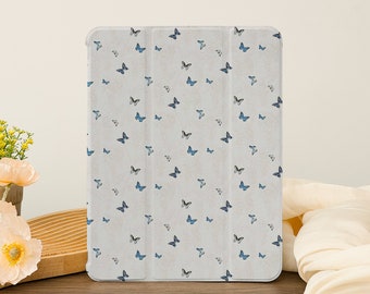 Adorable Butterflies iPad Case, iPad Air 4/5 Case iPad 10 10.9" 2022 iPad Pro 12.9" 11" 10.9" 10.2" 9.7 inch iPad mini 6 iPad 2022 2021 Case