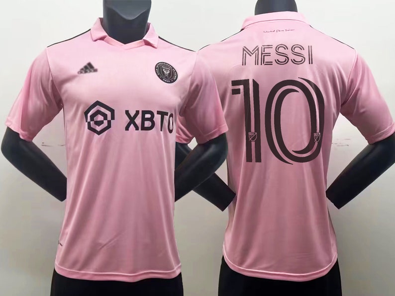 Inter Miami Leo Messi 20232024 Home/away Jersey Jersey Messi Etsy