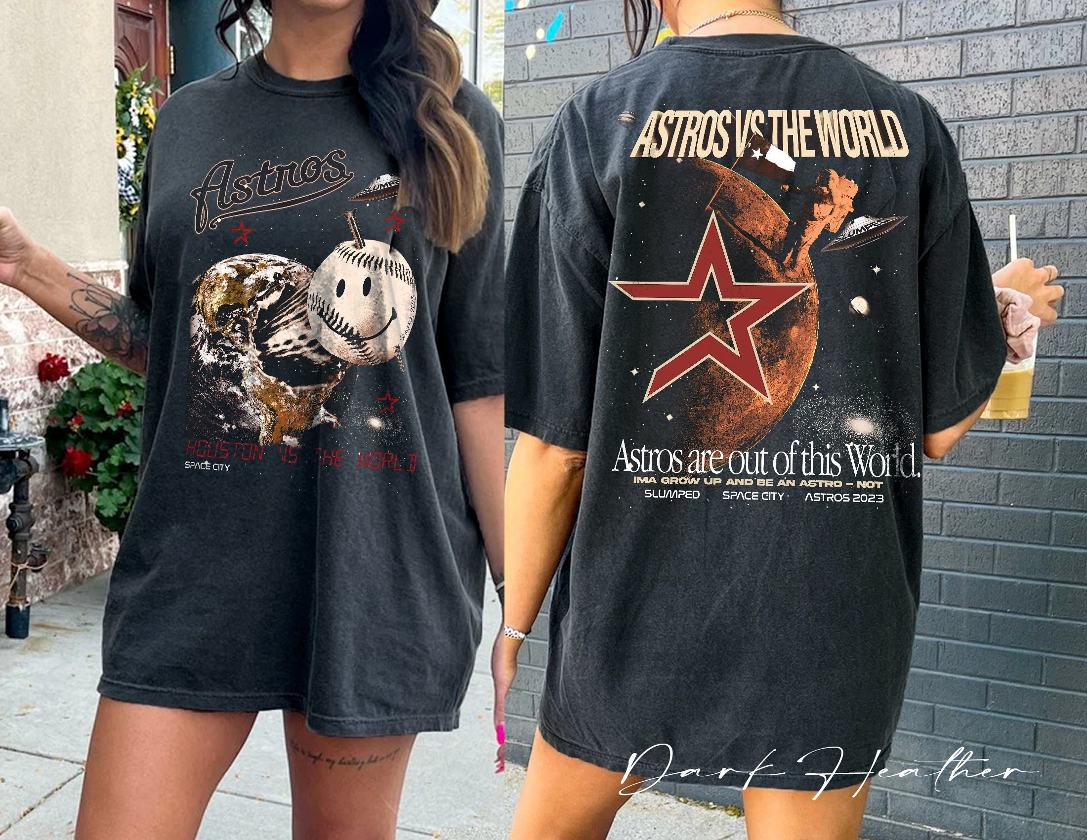 Personalized Houston Astros Space City Custom Name & Number shirt