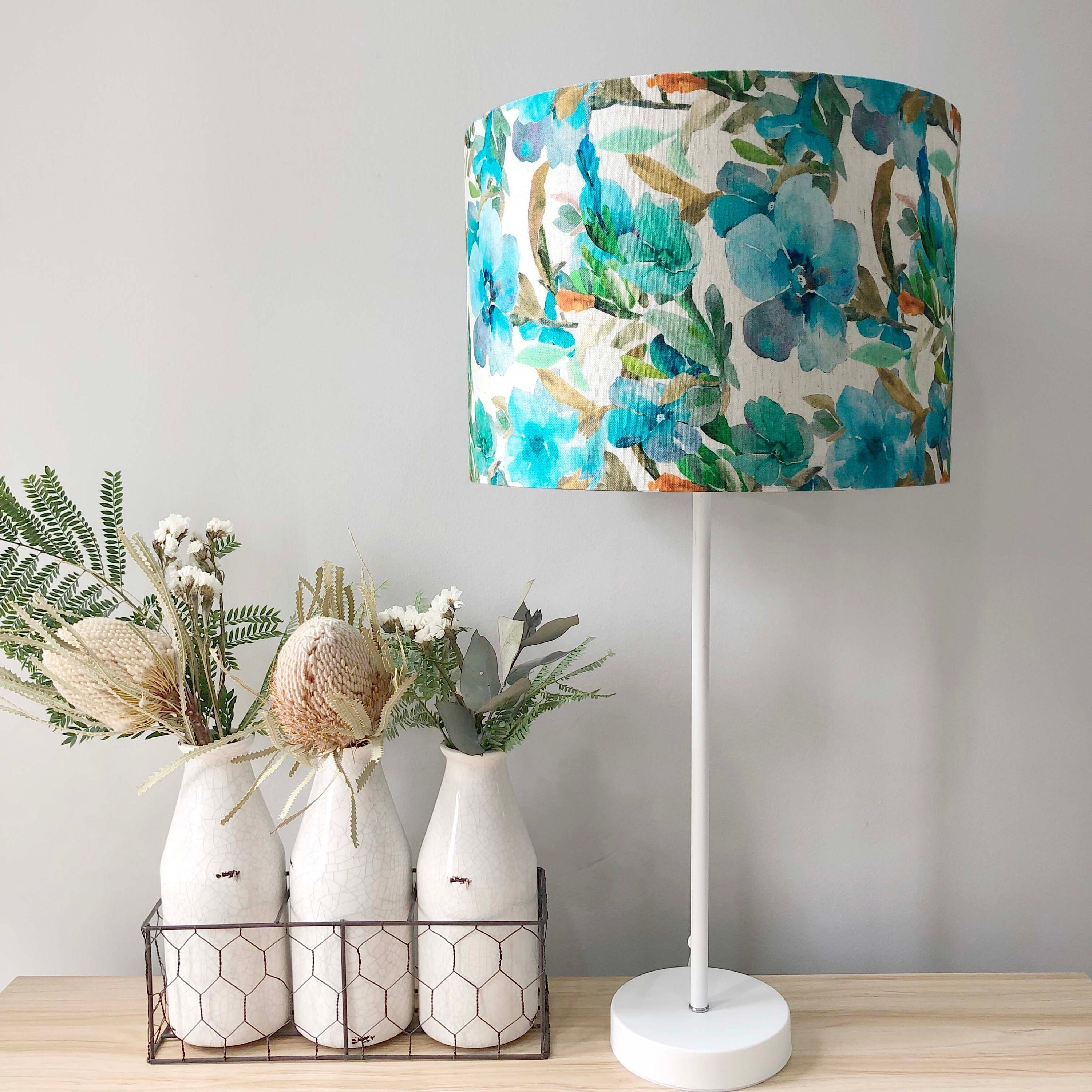 Teal Lamp Shade Etsy Australia