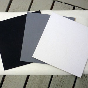 School Uniform Repair Kit Cotton Patches Trio plus Iron on Adhesive Sheet for DIY Mending Fabric (4 pieces)