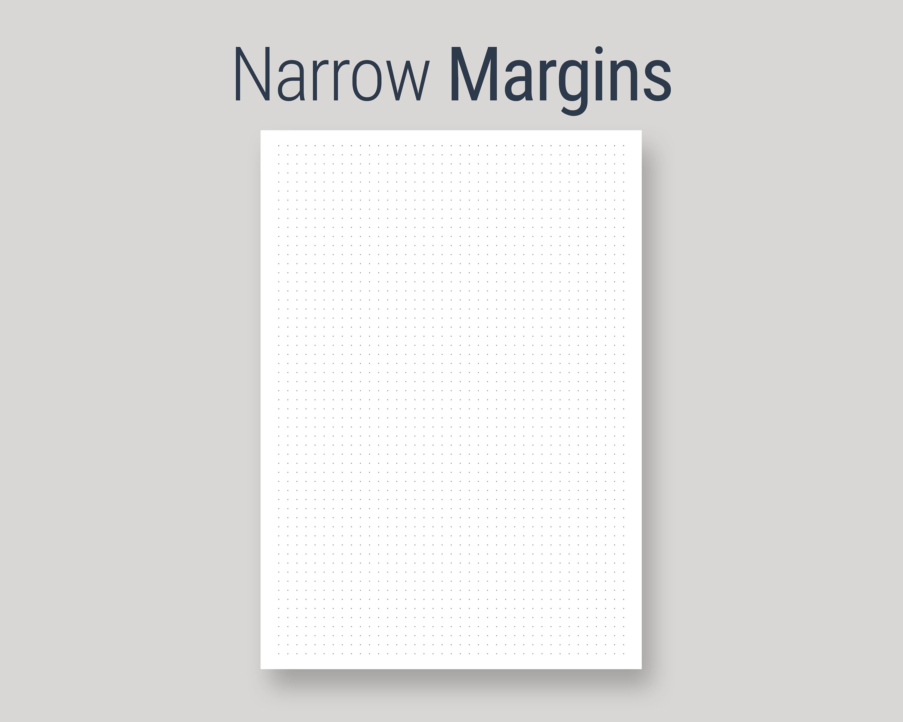 Printable Dot Grid Paper A4 US Letter Artists Printable - Etsy