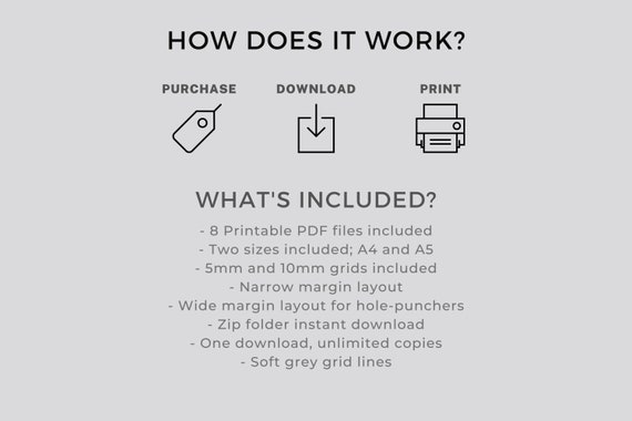 printable lined paper a4 a5 college ruled notepad inserts etsy