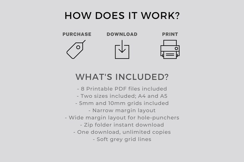 printable lined paper a4 a5 college ruled notepad inserts etsy