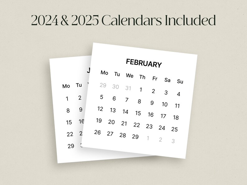2024 2025 Mini Calendar Printable - Il 794xN.5928159260 Jyir