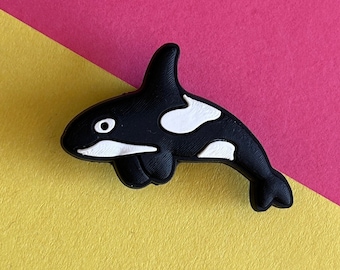 Killer Whale Orca Croc Shoe Charm accessory - shoe decoration