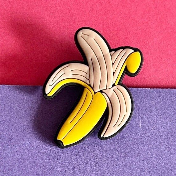Banana Shoe Charm for Clog-style Shoes Cute Accessories for
