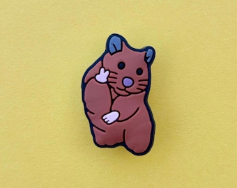 Hamster Shoe Charm | Clog-Style Shoe Decoration