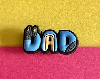 Adorno de PVC para zapatos de papá / Decoración para zapatos estilo zueco