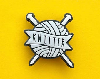 Adorno para zapatos de PVC de Knitter / Adorno para zapatos estilo zueco