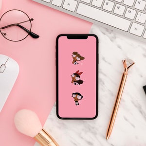 Custom iPhone Wallpaper, The PowerPuff Girls