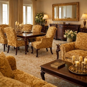 Damask velvet upholstery fabric. Sold by the meter (multiples of 50 cm: 1 = 50 x 140 cm; 2 = 100 x 140 cm, etc.) image 11