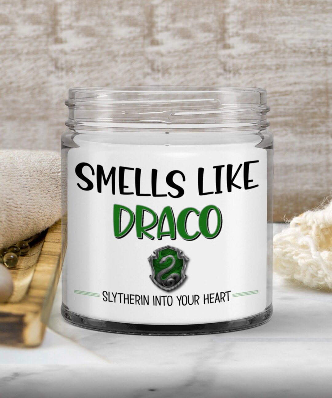 Smells Like Draco Candle Cute Birthday Gift for Best Friend Etsy