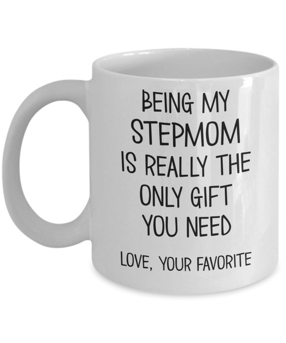 Step Mom Mug for Stepmom Gifts From Son Mothers Day Mug for Bonus