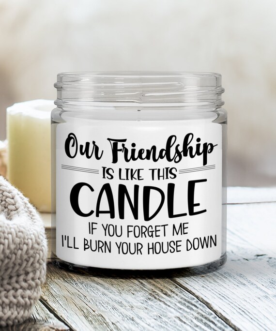 Lavender Scented Candles, Plant Candle Gifts for Women, Plant Lovers Gifts,  Mom Birthday, Mother's Day, Female Friendship, Best Friend, BFF, Funny