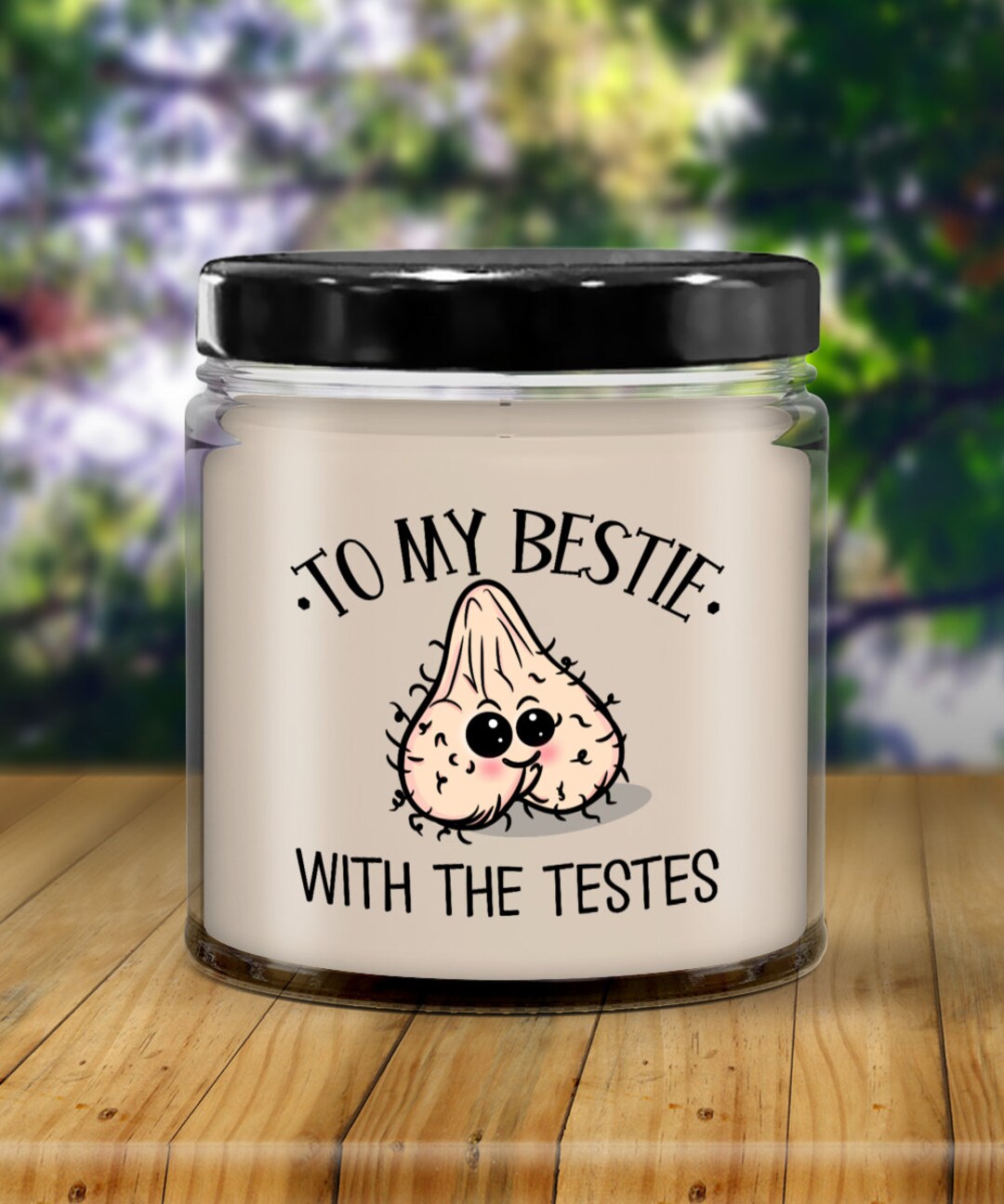 Best Friend Gift for Gay Friend to My Bestie With the Testes Etsy