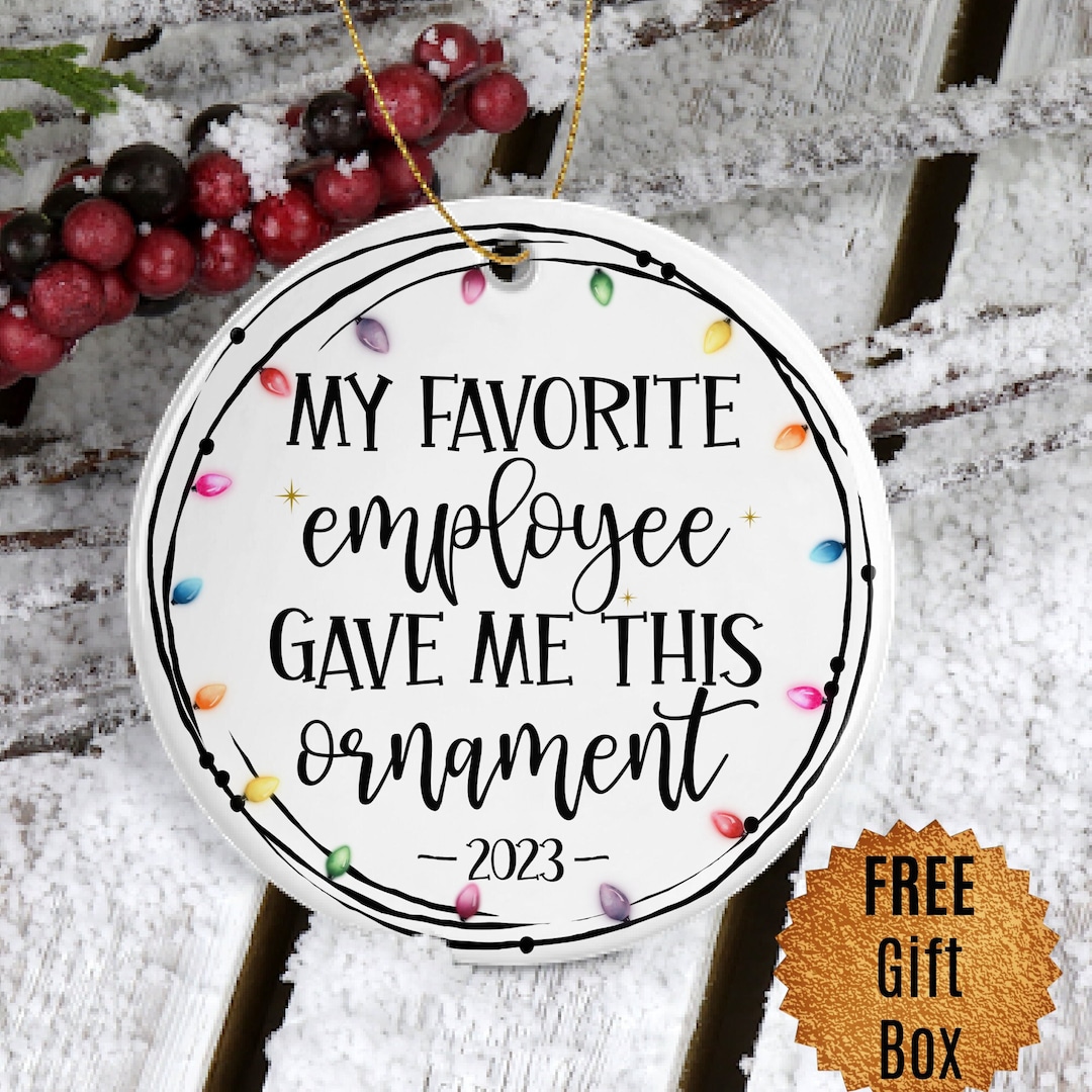 Boss Christmas Ornament 