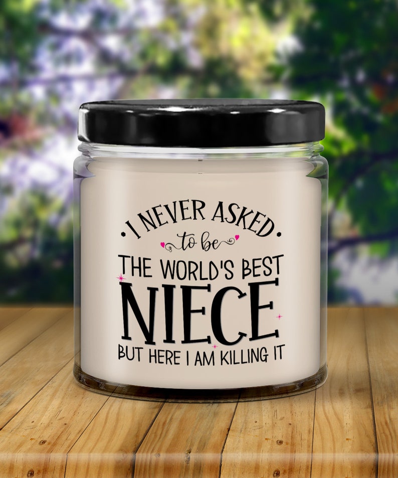 Best Niece Gift From Aunt World's Best Niece Candle From Etsy