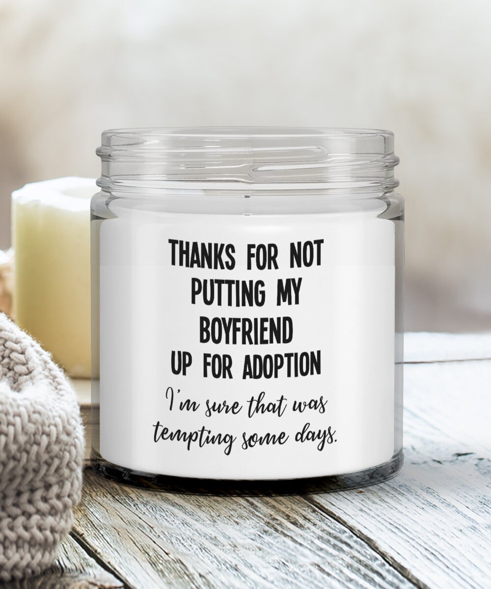 Mother of Boyfriend Candle for Boyfriends Mom Dad Christmas Etsy