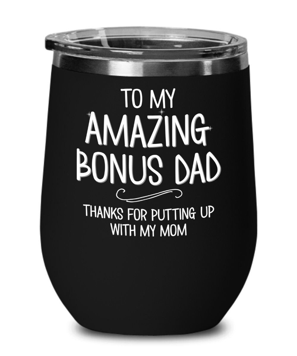 Bonus Dad Tumbler for Step Dad Gift From Bonus Daughter Thanks Etsy