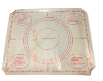 tupperware pie mat