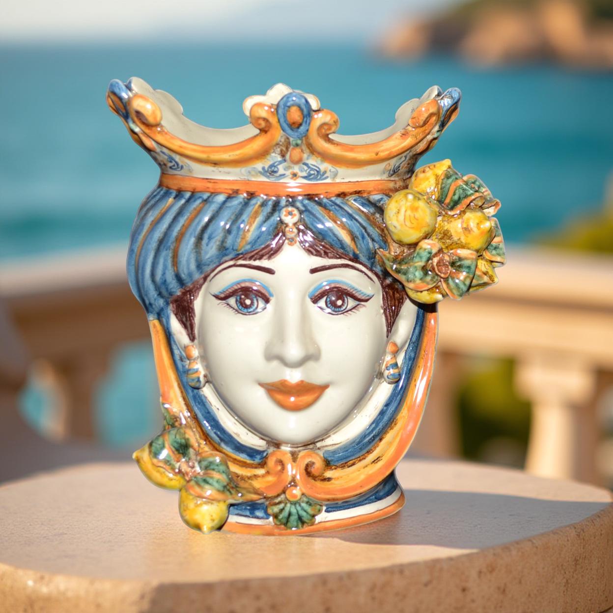 Sicilian Ceramic Vase - Etsy