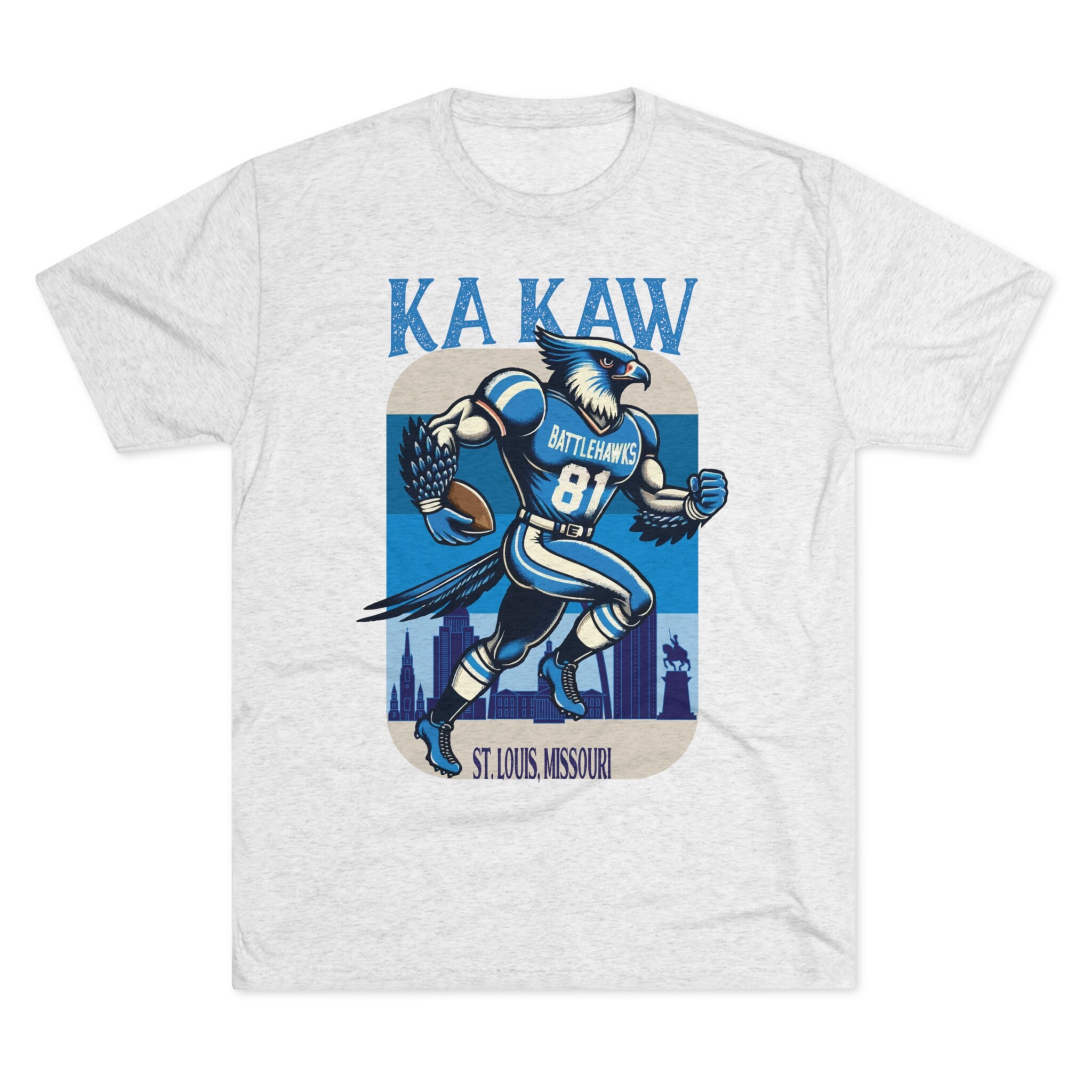 St. Louis Battle Dome Football Ka-Kaw Funny Hawk T-Shirt St. Louis Battle Dome Football Ka-Kaw Funny Hawk T-Shirt