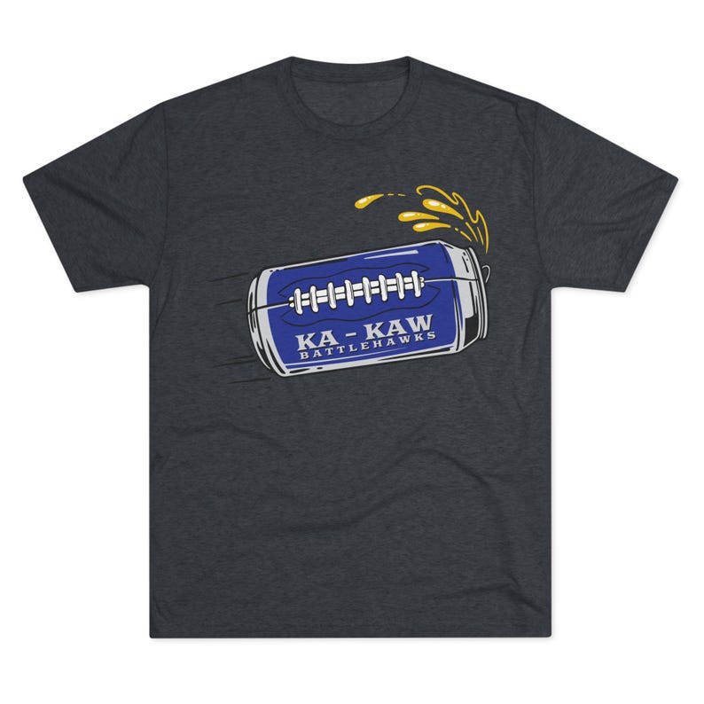 Ka-Kaw Beer in Flight Unisex Tri-Blend T-Shirt image 7