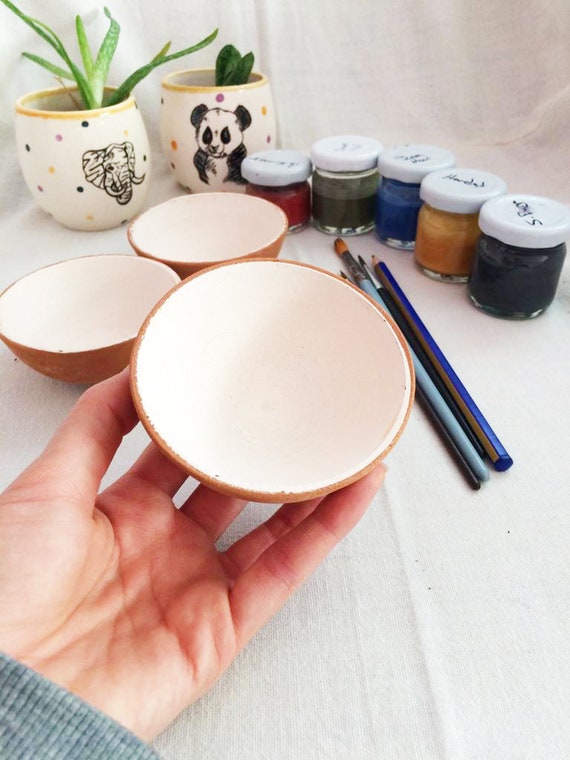 Ceramic DIY Kit Ceramic Pottery Kit Ceramic Painting Kit Etsy