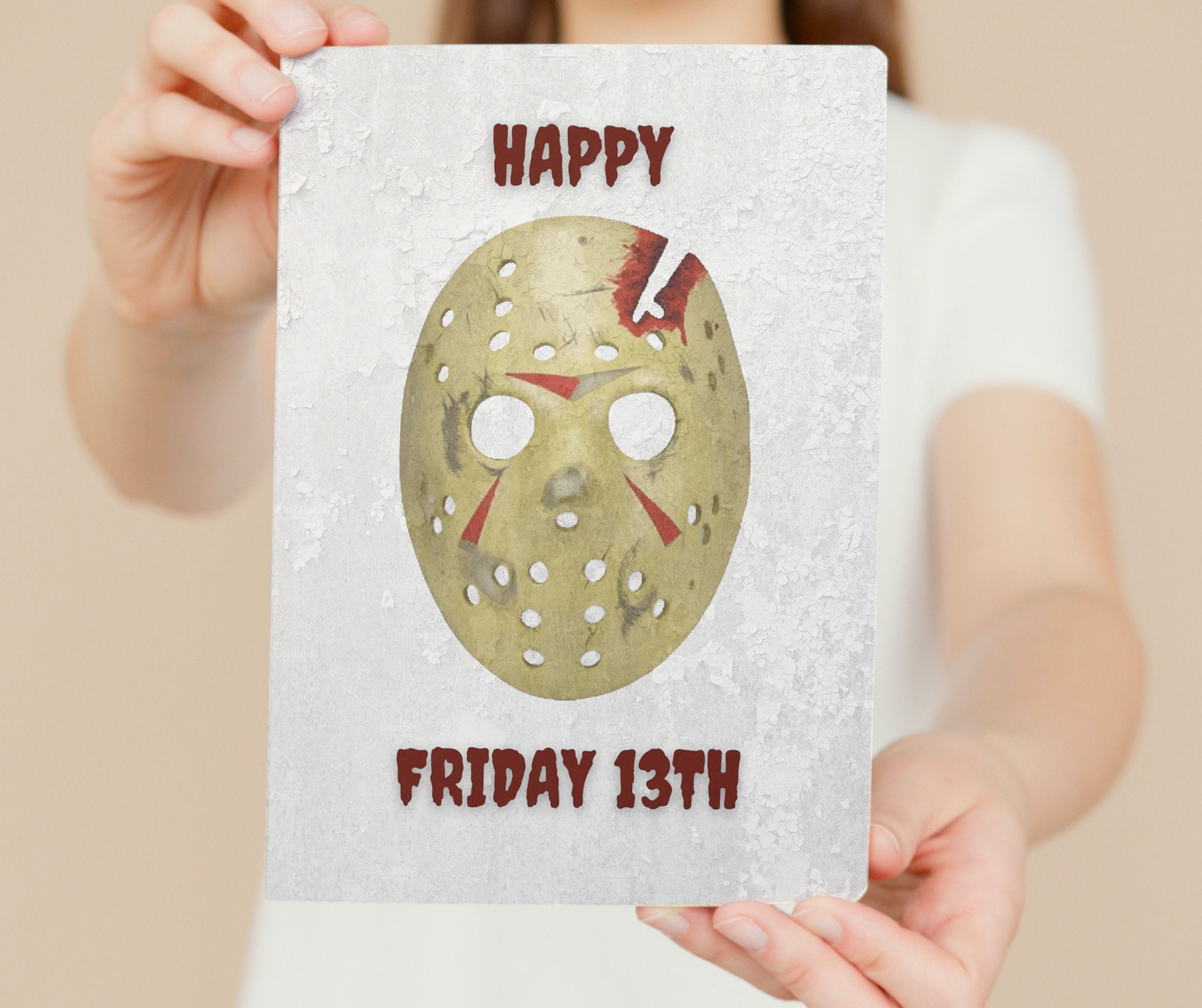 AQUARIUS Friday the 13th Playing Cards - Friday the 13th Themed Deck of  Cards for Your Favorite Card Games - Officially Licensed Friday the 13th