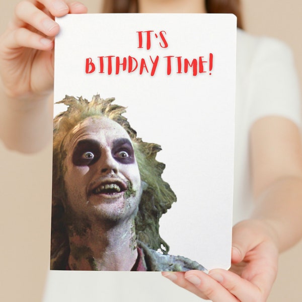 Käfersaft Geburtstagskarte. Herunterladen und Drucken!