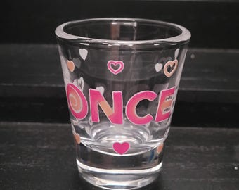 ONCE Shot Glass for Twice Fan | Kpop Shot Glass