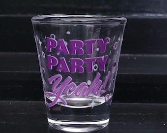 Party Party Yeah Jungkook Shot Glass for BTS ARMY Fan | Kpop Shot Glass