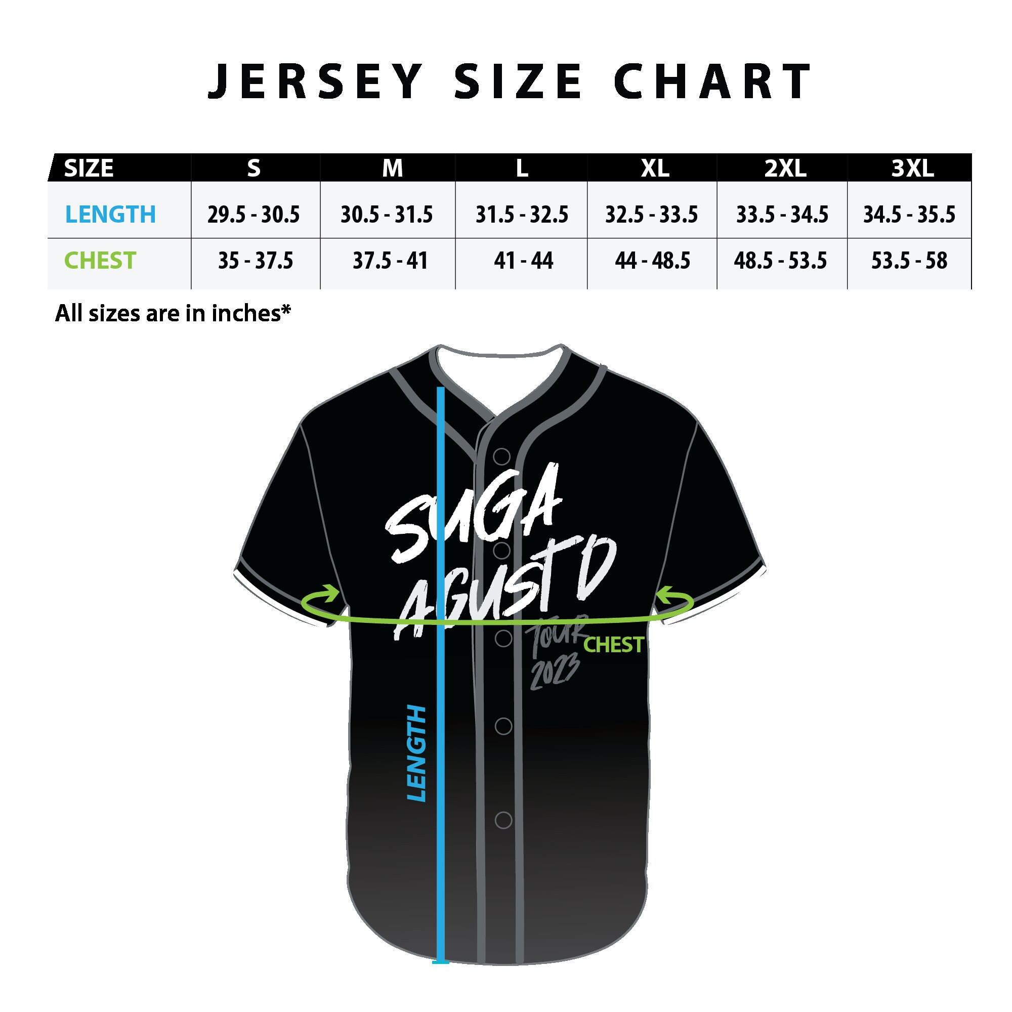 Concert Jersey for BTS Suga Agust D Fans - Etsy