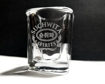 Suchwita Shot Glass | Kpop Laser Engraved Glass