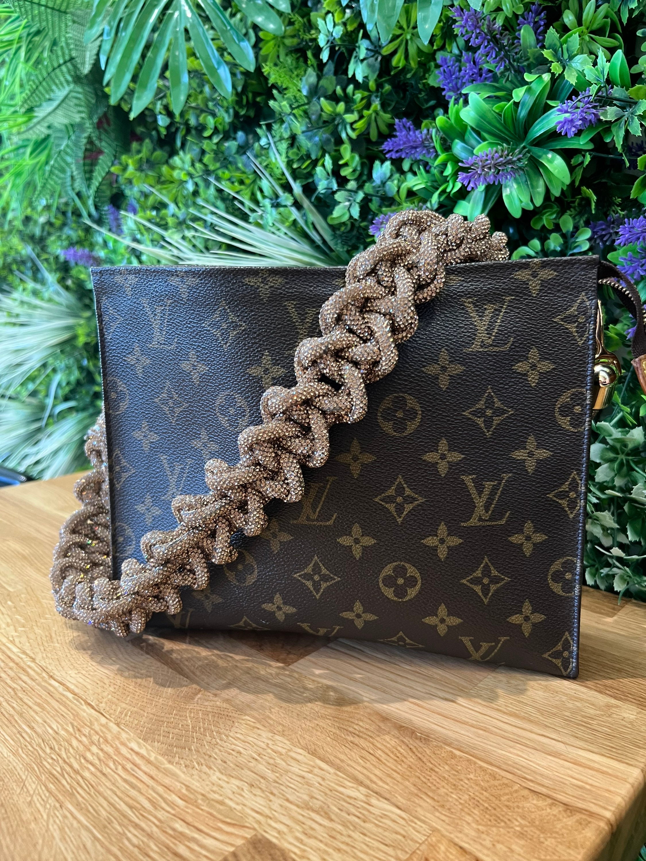 Recycled Louis Vuitton Clear Stadium Bag