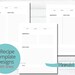 Printable Recipe Binder Kit, Blank Printable Recipe Page Template, PDF ...