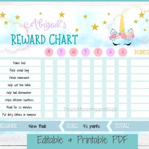 Printable Rainbow Chore Chart for Kids – Carrie Elle