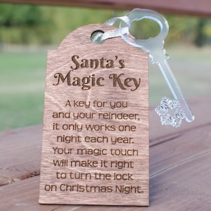 Weihnachtsmanns Magischer Schlüssel • Weihnachtsschmuck