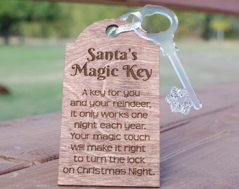 Santa's Magic Key • Christmas Ornament