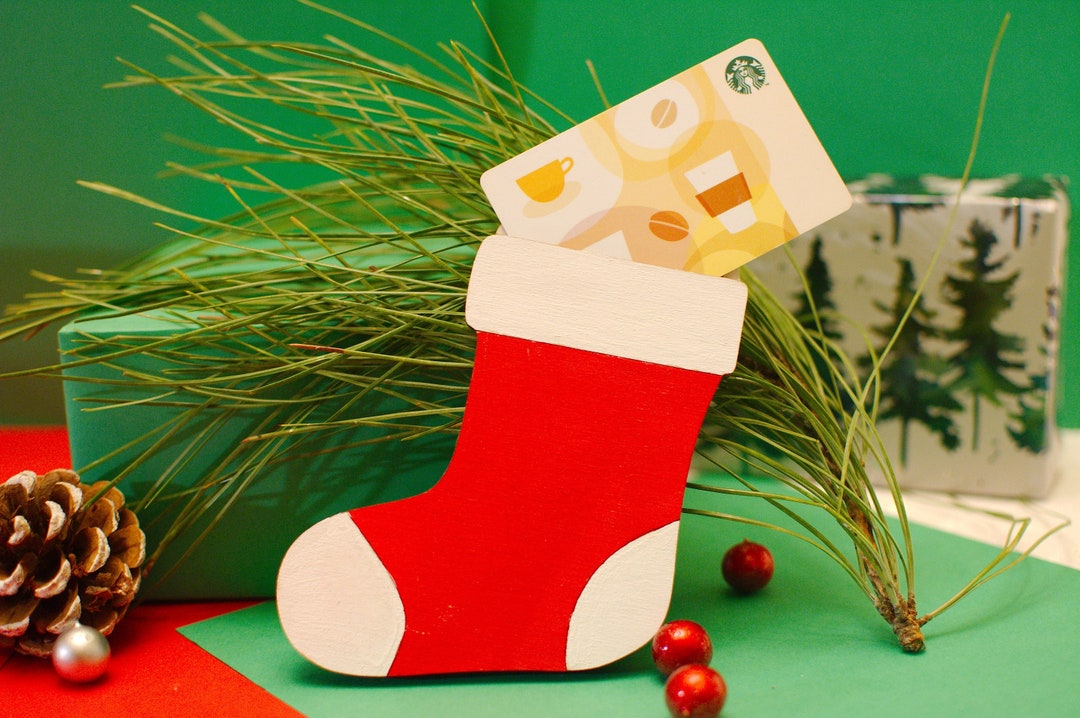 Christmas Stocking Gift Card Holder Ornament Pack! - Etsy