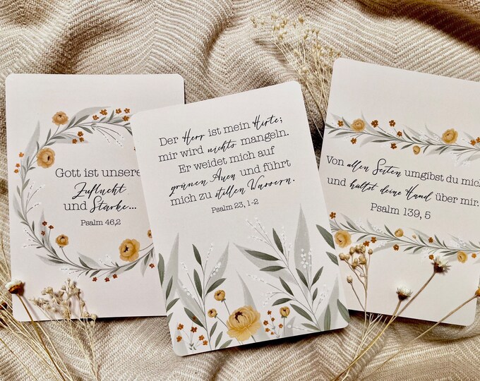 Christliche Postkarte zur Geburt Herzlich Willkommen kleines Wunder