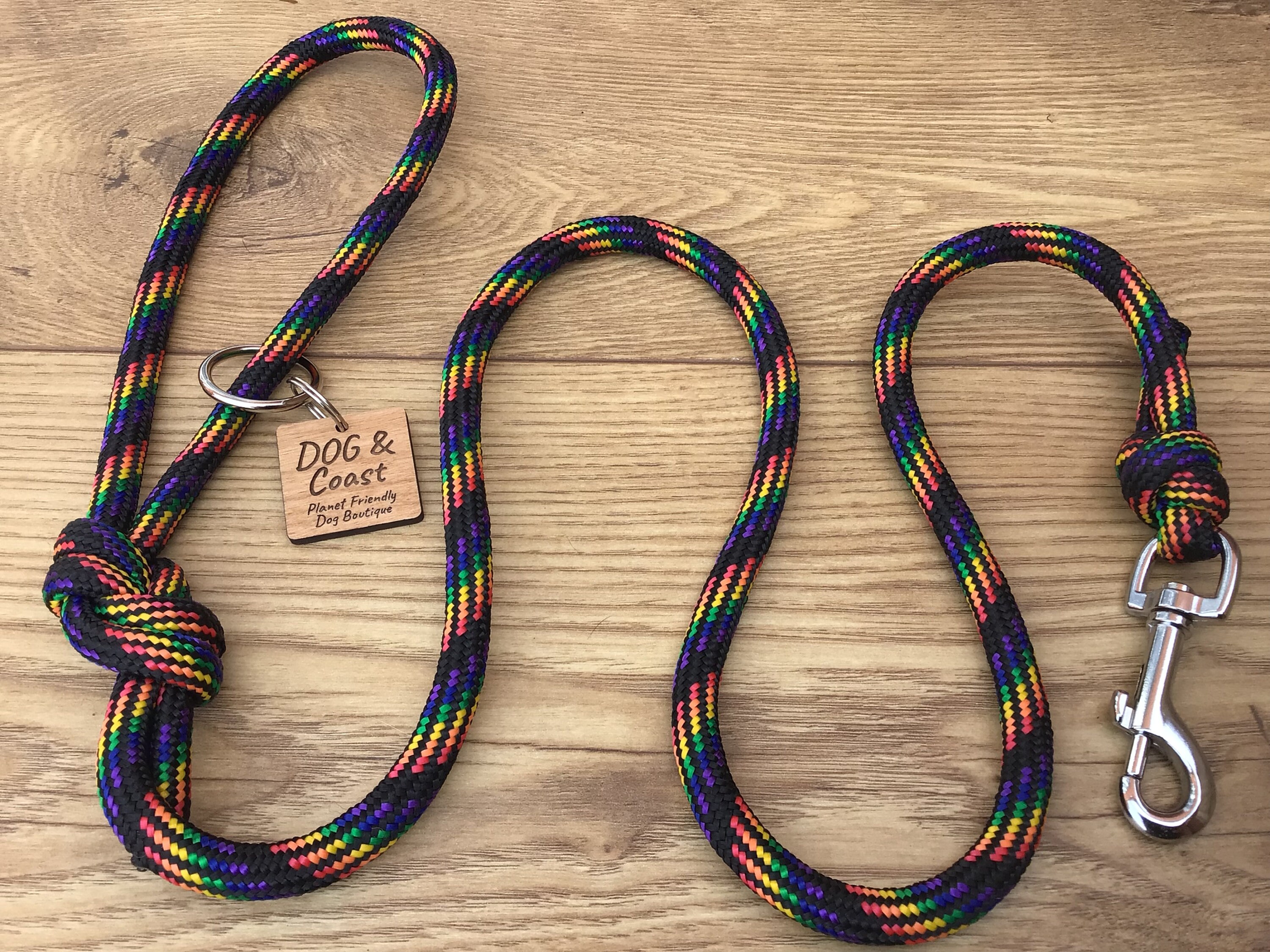 Rainbow Slip Lead for Dogs Waterproof Rainbow Slip Leash Rope Dog Lead Rope Dog Leash Colourful Dog Lead Etsy UK