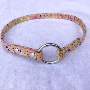 Handcrafted Cork Dog I.D. Collar: Eco Friendly House Collar