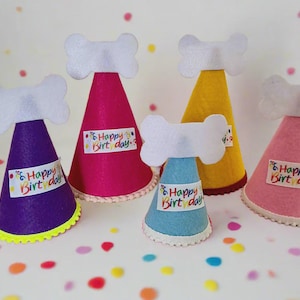 Dog Party Hat, Birthday Hat for Dogs