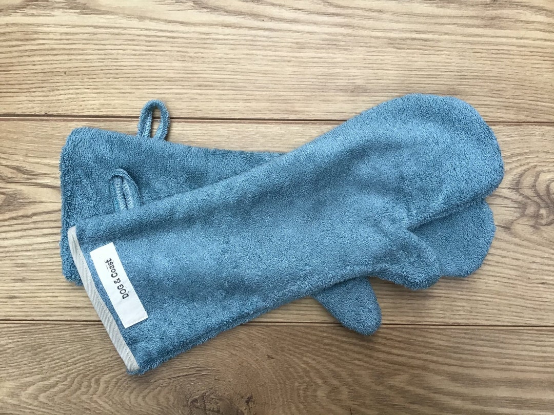 Dog Drying Gloves Dog Drying Mitts Bamboo Drying Gloves for Etsy